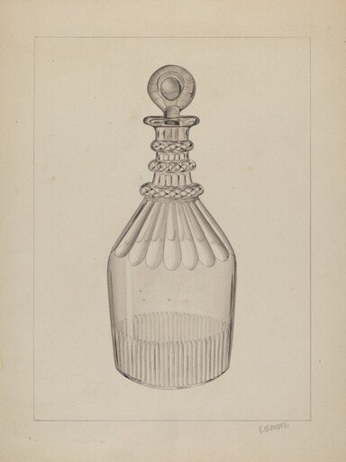 Clear Glass Decanter