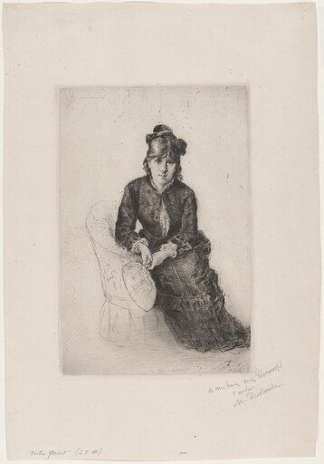 Portrait of Berthe Morisot