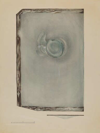 "Bull's Eye" Glass