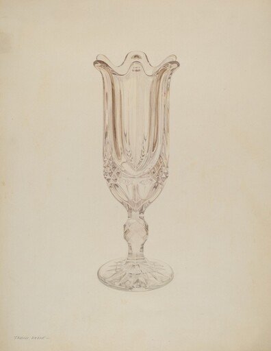Glass Celery Holder