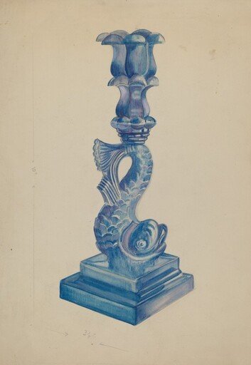 Dolphin Candlestick