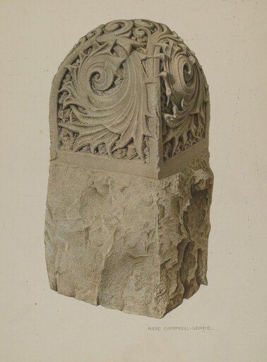 Stone Gate Post