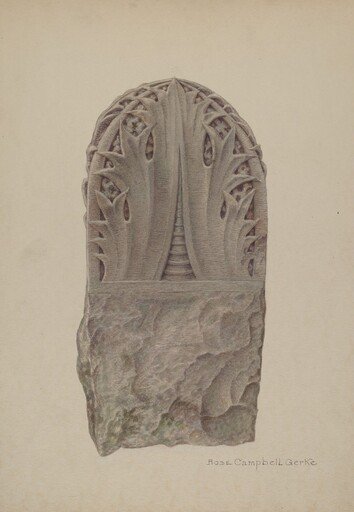 Stone Gate Post