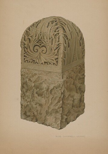 Stone Gate Post