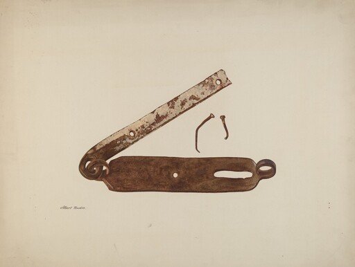 Hasp from Door of "Kennedy Farm"