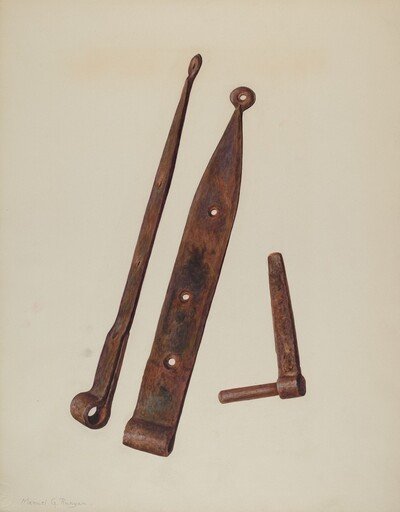 Hinges and Bolt