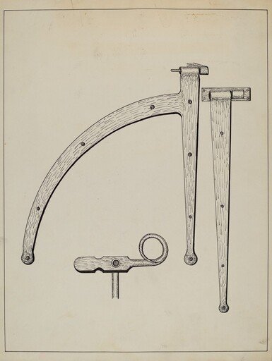 Shutter Hinge and Fastener