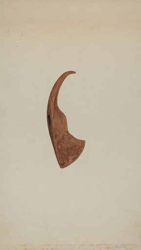 Iron Hatchet Head