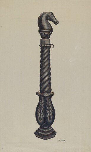 Cast Iron Hitching Post