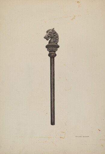 Horse Head Hitching Post