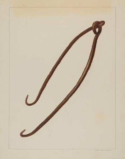 Wrought Iron Pot Hooks