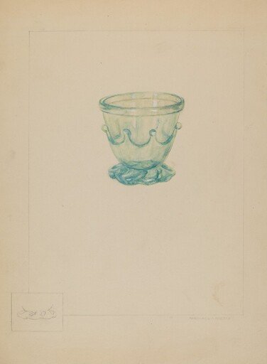 Glass Sugar Bowl
