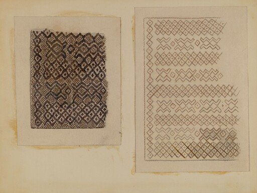 Material Woven from Cat-tails