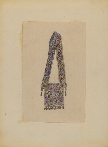 Man's Shoulder Pouch
