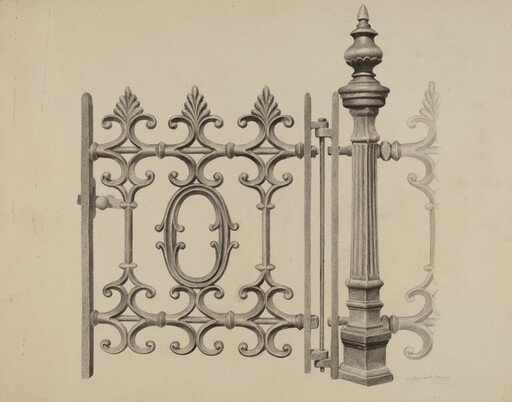 Gate and Gatepost