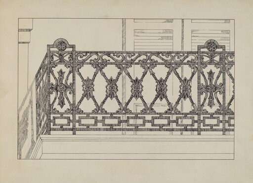 Cast Iron Balcony Railing