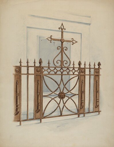 Iron Gate and Fence