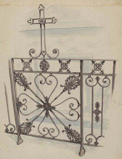 Iron Gate and Fence