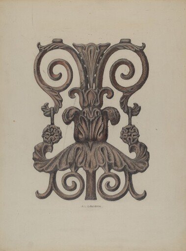 Section of Cast Iron Balcony