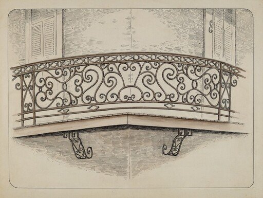 Wrought Iron Balcony