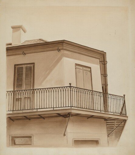 Wrought Iron Balcony Rail