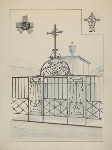 Iron Gate and Fence