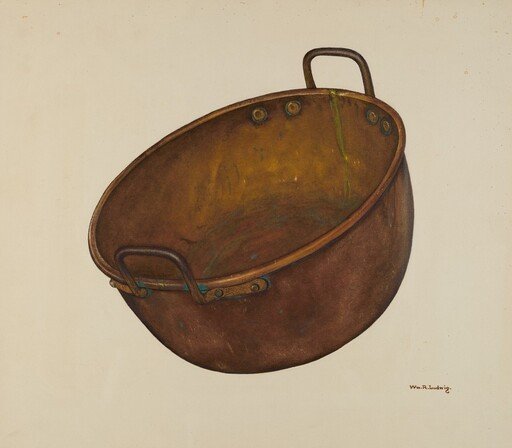 Copper Candy Vessel
