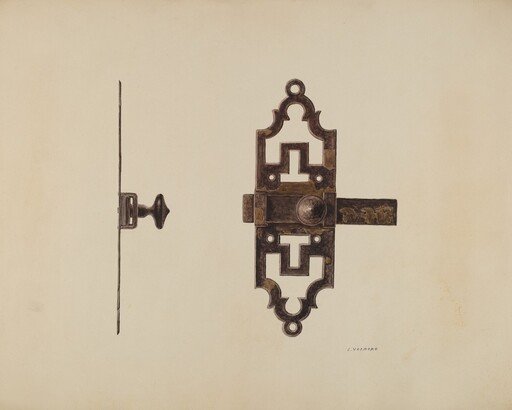 Wrought Iron Latch
