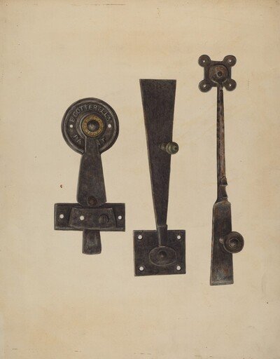 Three Door Latches