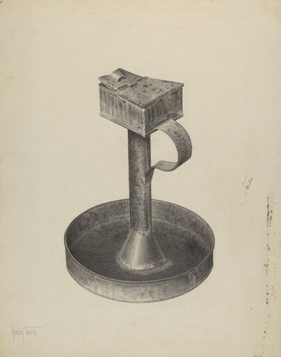 Betty Lamp and Stand