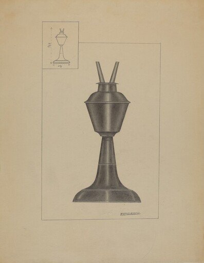 Whale Oil Lamp