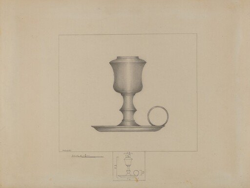 Pewter Lamp