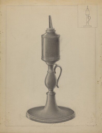 Whale Oil Lamp