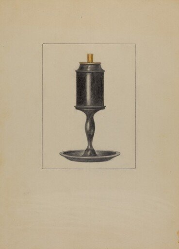 Pewter Lamp