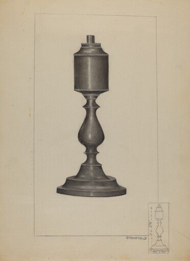 Whale Oil Lamp