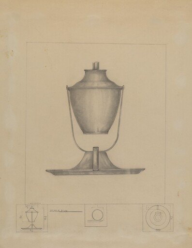 Whale Oil Lamp