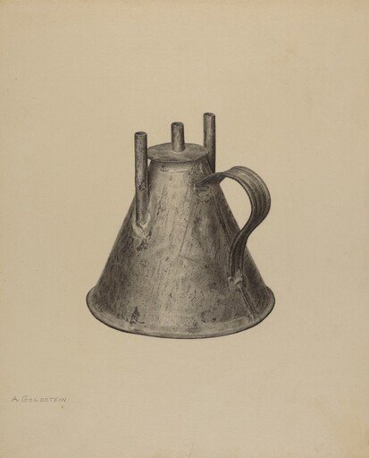 Whale Oil Lamp