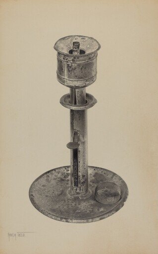 Candlestick/Whale Oil Lamp