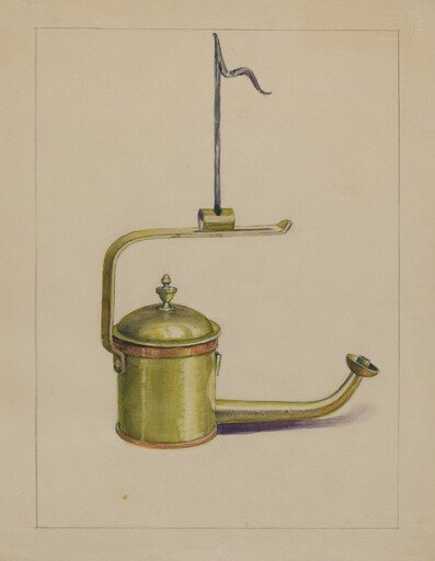 Sperm Oil Lamp