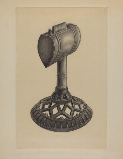 Lard Oil Lamp