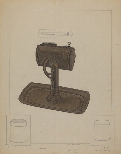 Lamp and Tallow Strainer