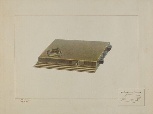 Brass Box Lock