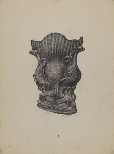 Cast Iron Match Holder