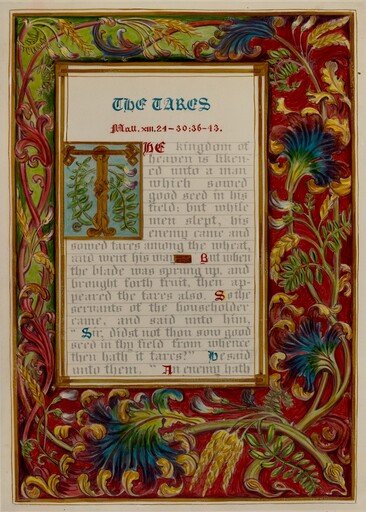 Illuminated Parable: The Tares