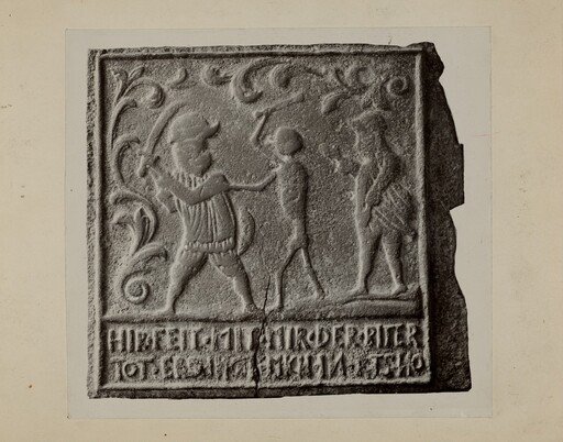 Pa. German Stove Plate