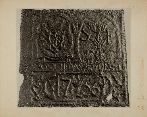 Pa. German Stove Plate