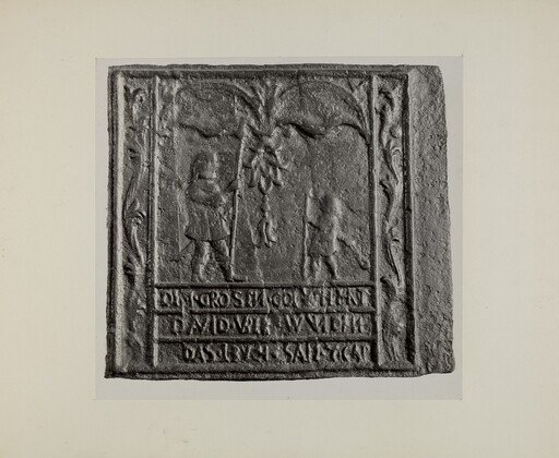 Pa. German Stove Plate