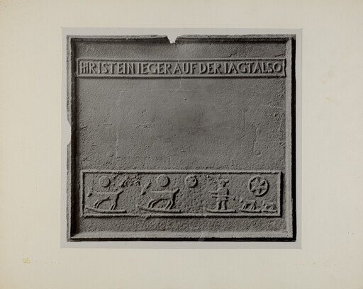 Pa. German Stove Plate