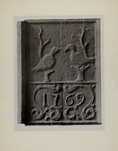 Pa. German Stove Plate