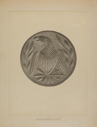 Pa. German Butter Stamp